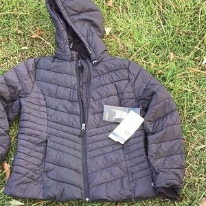 Xersion packable water resistant jacket Sz PL New